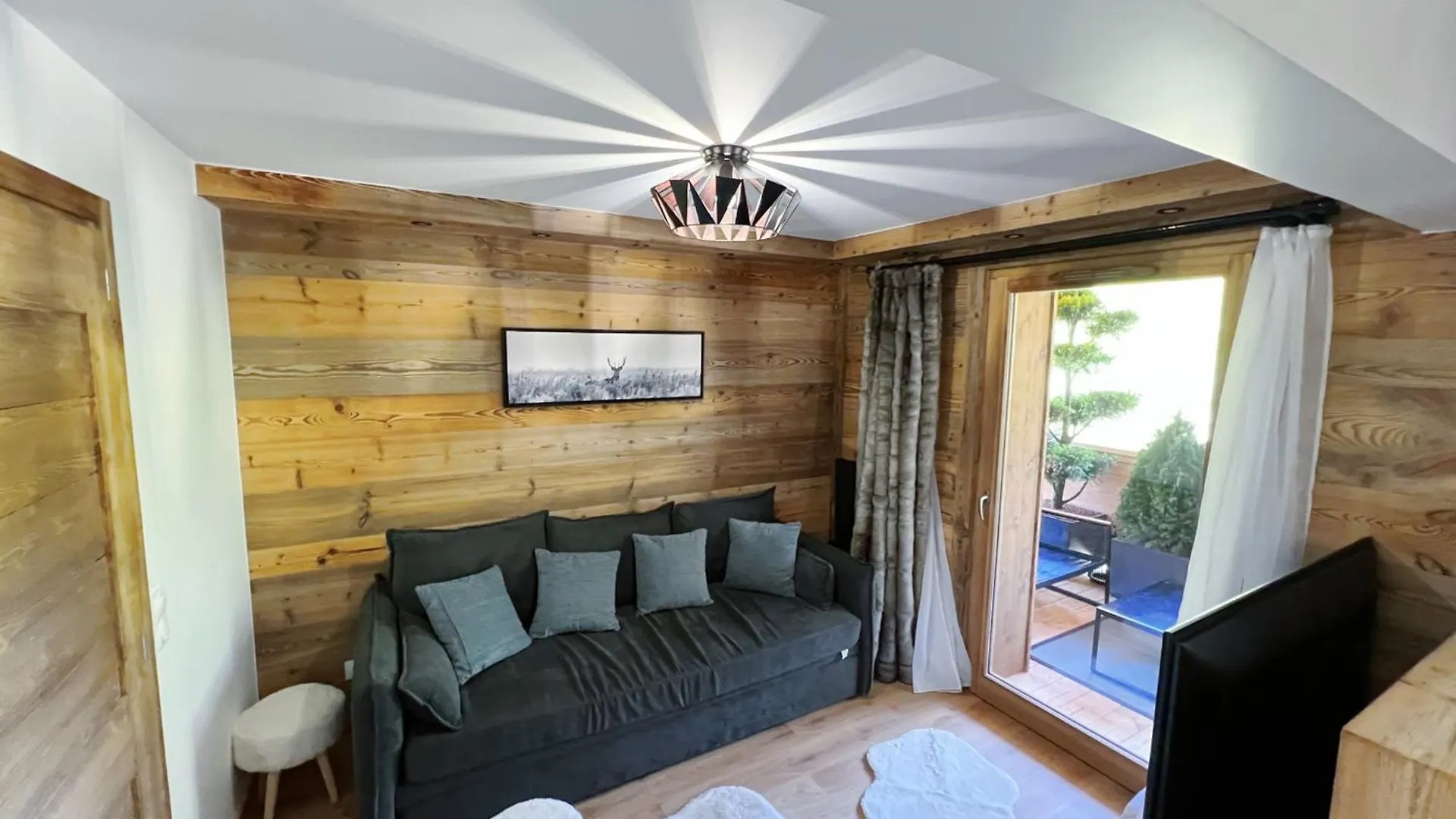 Charmant Duplex Avec Wi-Fi Et Parking Prive Aux Gets - Fr-1-671-263 Les Gets Apartment